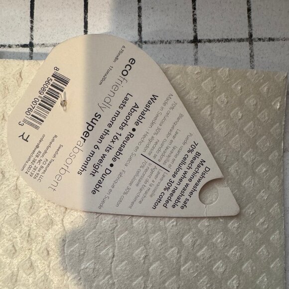 Wet-It! Swedish Treasures Dishcloth & Cleaning Cloth -Set of 2 - Picture 4 of 4